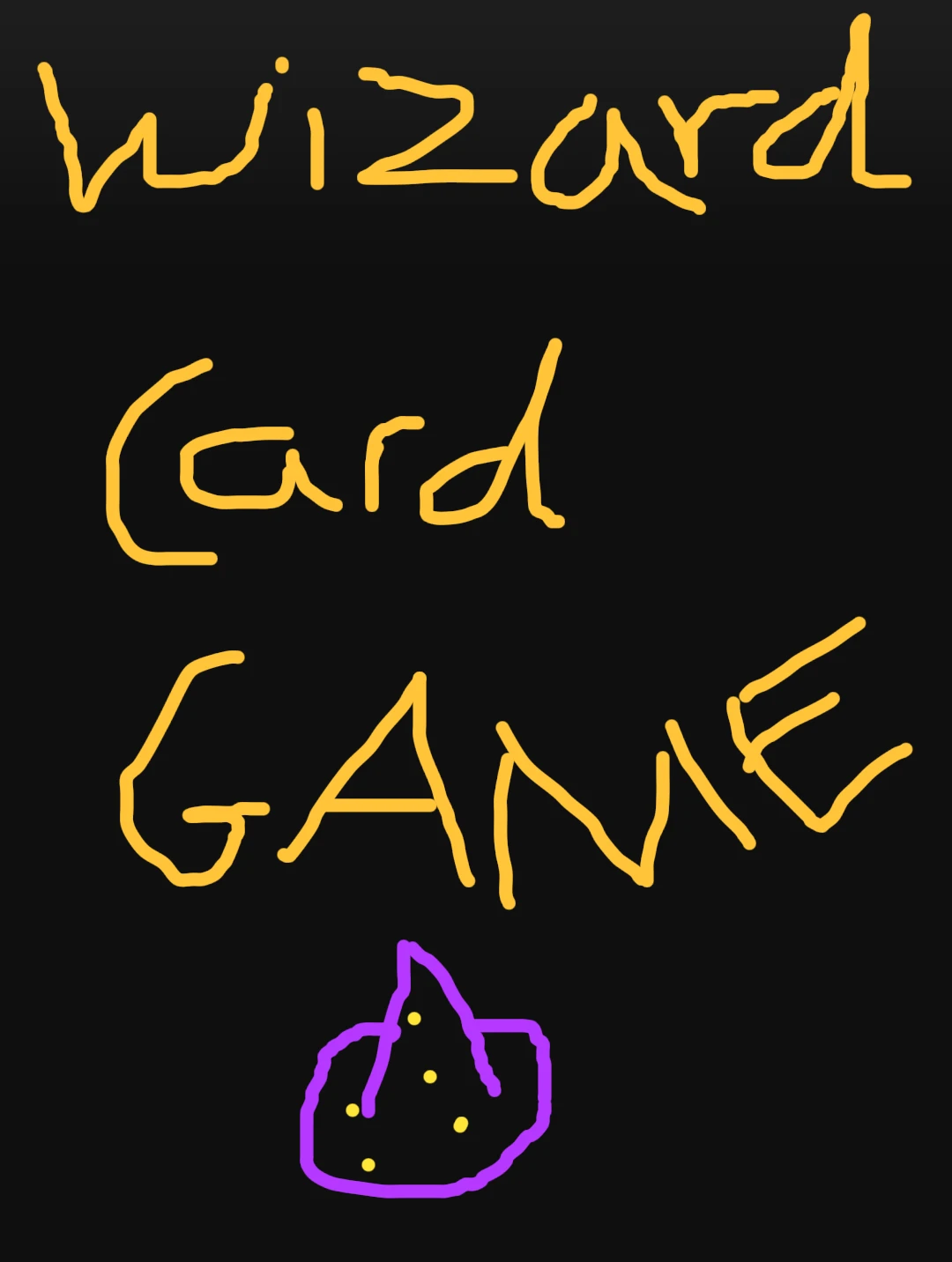 Wizards Card Game Box Art